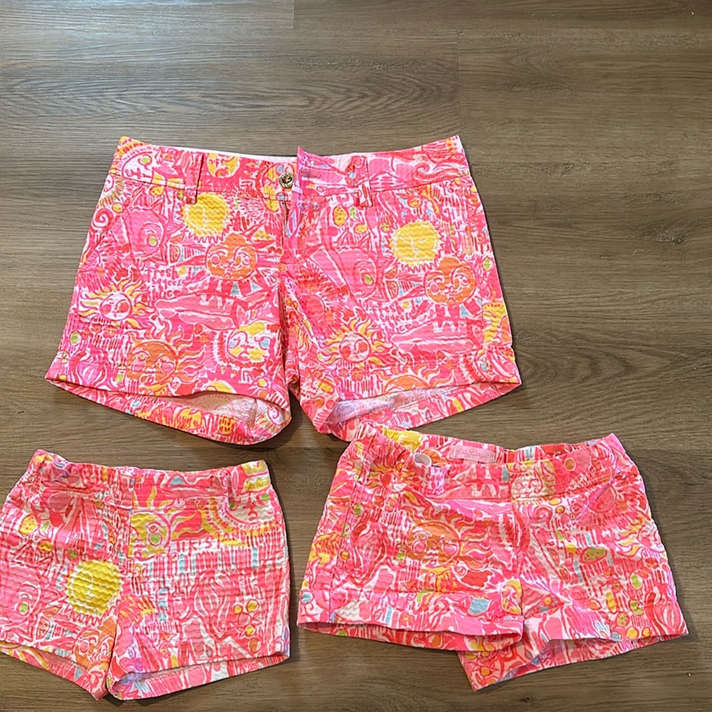 Lilly Pulitzer mommy and me matching shorts